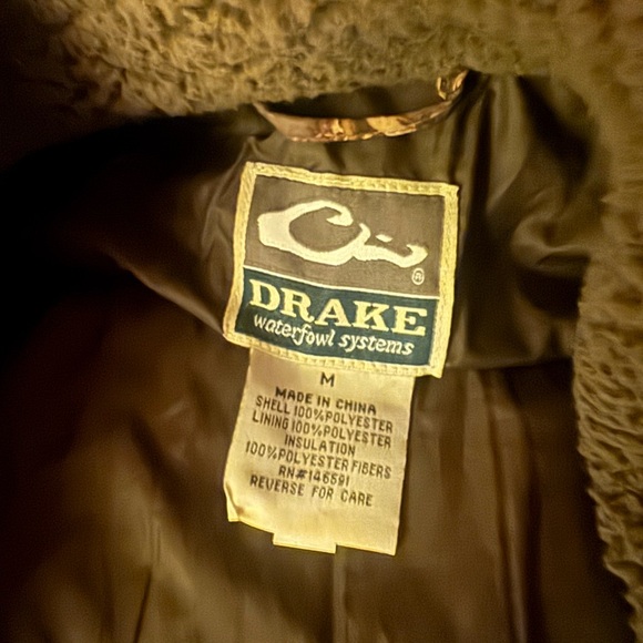 Drake Waterfowl Men's Camo Performance Jacket - Picture 5 of 5